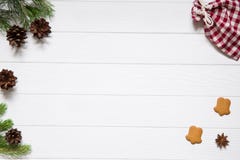 Christmas holidays background, copy space. Fir and pine tree bra stock image Christmas holidays background, copy space. Fir and pine tree bra stock image