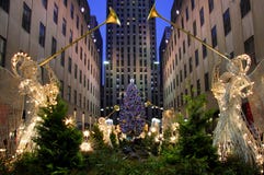 Christmas In New York Stock Photo
