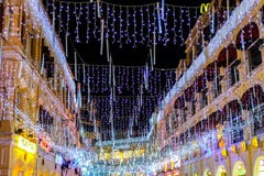 Christmas lights and decorations. stock photos Christmas lights and decorations. stock photos