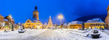 Christmas Market, Brasov, Romania Royalty Free Stock Photo Christmas Market, Brasov, Romania Royalty Free Stock Photo