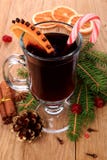 Christmas Mulled Wine Royalty Free Stock Photos