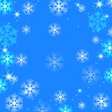 Christmas and New Year abstract background. With snowflakes stock illustration Christmas and New Year abstract background. With snowflakes stock illustration