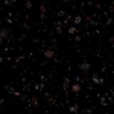 Christmas, New year snowflakes stars on a black background. Falling snow template. EPS 10 vector illustration Christmas, New year snowflakes stars on a black background. Falling snow template. EPS 10 vector illustration