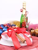 Christmas Or New Year S Setting Stock Photography