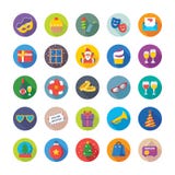Christmas, Party and Celebrations Vector Icons 10 stock illustration Christmas, Party and Celebrations Vector Icons 10 stock illustration