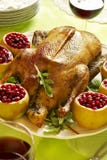 Christmas Roast Goose Royalty Free Stock Photo Christmas Roast Goose Royalty Free Stock Photo