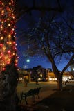 Christmas in Santa Fe stock photography Christmas in Santa Fe stock photography