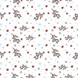Christmas seamless background in vector vector illustration Christmas seamless background in vector vector illustration