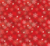 Christmas snowflake pattern seamless