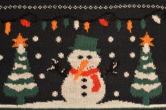 Christmas Sweater Details Stock Image Christmas Sweater Details Stock Image