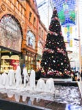 Christmas tree in the city. stock image Christmas tree in the city. stock image