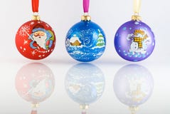 Christmas Tree Decorations Stock Images