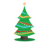 Christmas tree Stock Image