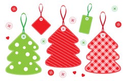 Christmas Trees Set 1 Stock Photos Christmas Trees Set 1 Stock Photos