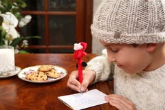 Christmas Wishlist Stock Image Christmas Wishlist Stock Image