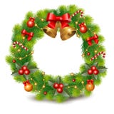 Christmas wreath Stock Photography Christmas wreath Stock Photography