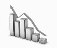 Chrome 3d Graph Bars Stock Photos Chrome 3d Graph Bars Stock Photos