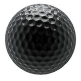 Chrome Golf Ball Royalty Free Stock Image