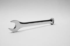 Chrome Hex Wrench Royalty Free Stock Photo