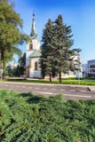 Church in Dolny Kubin in Slovakia, Orava stock images Church in Dolny Kubin in Slovakia, Orava stock images