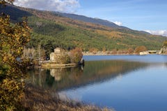 Church Saint Fanourios on the Lake Doxa Greece, region Corinthi royalty free stock photo Church Saint Fanourios on the Lake Doxa Greece, region Corinthi royalty free stock photo