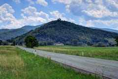 Church on a hill outside of Ljubljana, Slovenia. royalty free stock image Church on a hill outside of Ljubljana, Slovenia. royalty free stock image