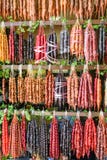 Churchkhela in street market. Tbilisi. Georgia stock photography Churchkhela in street market. Tbilisi. Georgia stock photography