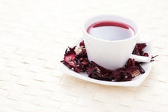 Chá do hibiscus imagem de stock royalty free Chá do hibiscus imagem de stock royalty free