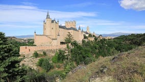 Château d'Alcazar à Segovia, Espagne Château d'Alcazar à Segovia, Espagne