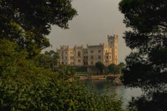 Château de Miramare photos stock Château de Miramare photos stock