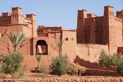 Cidade antiga AIT Benhaddou, Marrocos fotografia de stock Cidade antiga AIT Benhaddou, Marrocos fotografia de stock