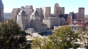 A cidade da grande opinião de Cincinnati na cidade da skyline de Cincinnati filme A cidade da grande opinião de Cincinnati na cidade da skyline de Cincinnati filme