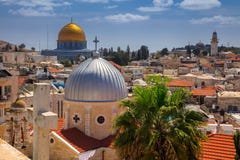Cidade de Jerusalem imagem de stock Cidade de Jerusalem imagem de stock