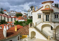 Cidade de Sintra, Portugal Foto de Stock Royalty Free Cidade de Sintra, Portugal Foto de Stock Royalty Free