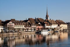 Cidade suíça Stein am Rhein Foto de Stock Cidade suíça Stein am Rhein Foto de Stock