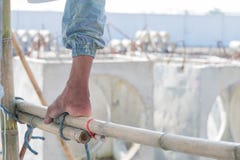 Cieki z suchymi piętami, krakingowa skóra zdjęcia stock Cieki z suchymi piętami, krakingowa skóra zdjęcia stock