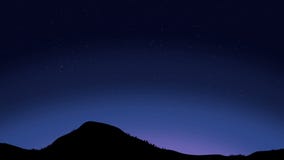 Cielo nocturno hermoso con la animación del Shooting Stars Cielo nocturno hermoso con la animación del Shooting Stars
