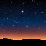 Cielo stellato alla notte royalty illustrazione gratis Cielo stellato alla notte royalty illustrazione gratis