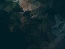 Ciemny abstrakcjonistyczny tło wielobok ilustracja wektor Ciemny abstrakcjonistyczny tło wielobok ilustracja wektor