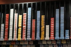 Cigarette packs stock images Cigarette packs stock images