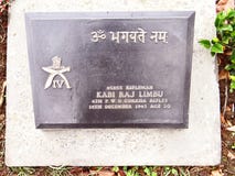 Cimitero di guerra mondiale, Kohima, Nagaland, India di nordest immagine stock libera da diritti Cimitero di guerra mondiale, Kohima, Nagaland, India di nordest immagine stock libera da diritti