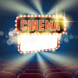 Cinema light royalty free illustration Cinema light royalty free illustration