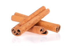 Cinnamon Sticks Isolated On White Background Stock Photography Cinnamon Sticks Isolated On White Background Stock Photography