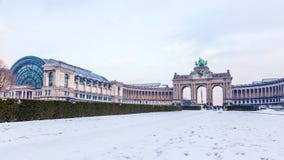 Cinquantenaire Or Jubel Park In Brussels, Belgium. Royalty Free Stock Photos Cinquantenaire Or Jubel Park In Brussels, Belgium. Royalty Free Stock Photos