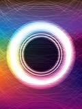 Circle button colorful line vector illustration Circle button colorful line vector illustration