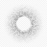 Circle halftone geometric dotted gradient pattern vector abstract white minimal texture background stock illustration Circle halftone geometric dotted gradient pattern vector abstract white minimal texture background stock illustration