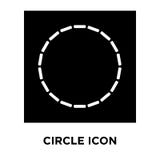 Circle icon vector isolated on white background, logo concept of stock illustration Circle icon vector isolated on white background, logo concept of stock illustration