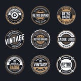 Circle Vintage and Retro Badge Design vector illustration Circle Vintage and Retro Badge Design vector illustration
