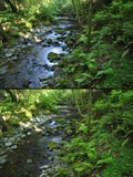 Circular polarizer filter effect Stock Images Circular polarizer filter effect Stock Images