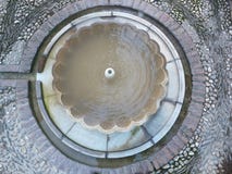 Circular Water Feature Stock Photography